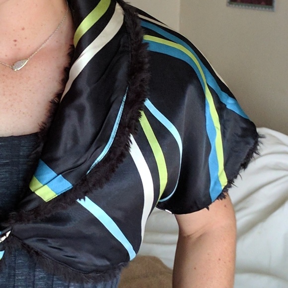 anthropologie • REVERSIBLE faux fur coat - Picture 4 of 8